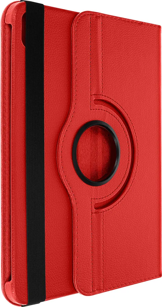 Cover iPad A16 10.9 2022 Rossa - Supporto Rotante 360 Professionale