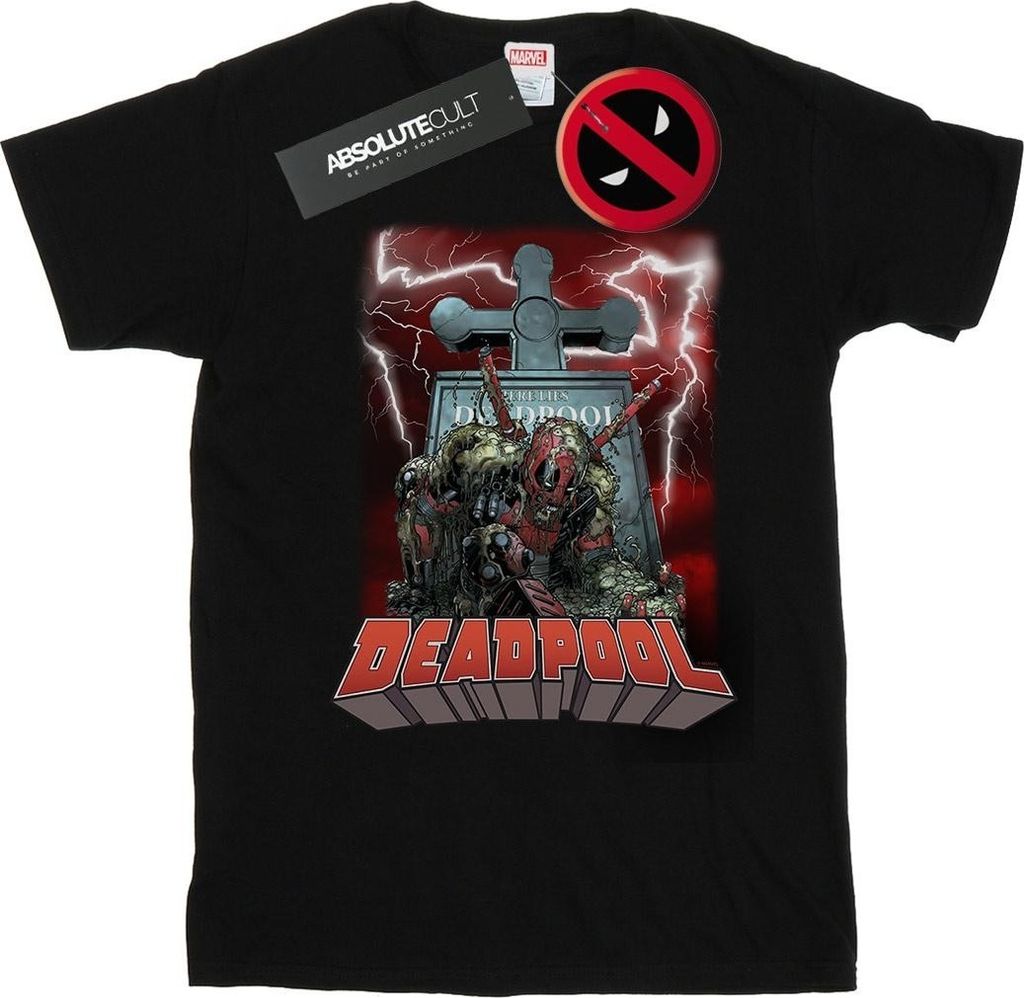 Marvel - T-Shirt für Herren BI22900 (3XL) (Schwarz)