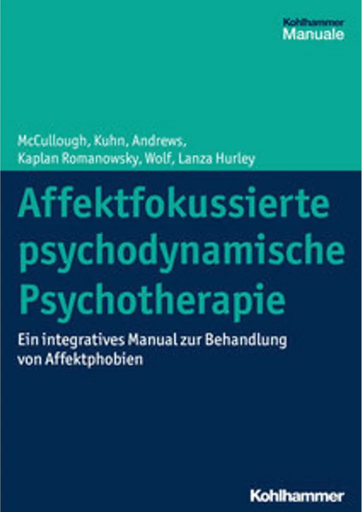 Psychothérapie Psychodynamique et Affects : Méthodes et Théories de Soin
