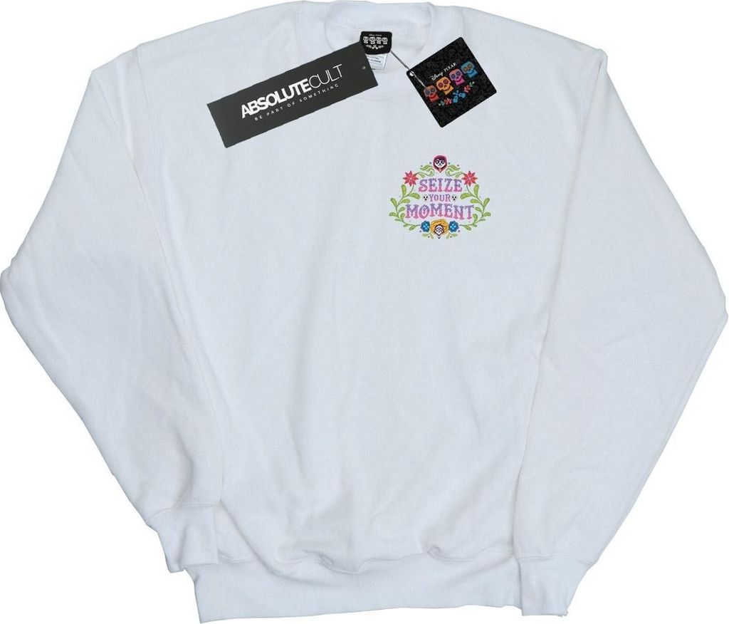 Disney - "Coco Seize Your Moment" Sweatshirt für Damen BI3456 (S) (Weiß)