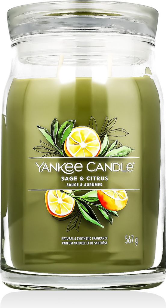 Yankee Candle Sage & Citrus 567 g Produktbild 