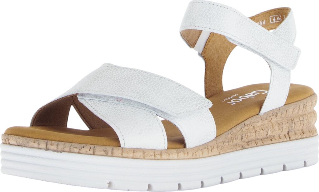 Gabor Keilpantoletten Damen 31393931333339 Weiß 38 1/2 EU