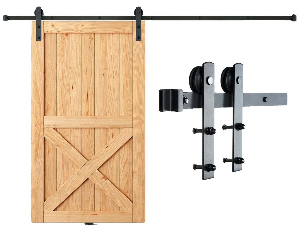 VEVOR Schiebetürbeschläge Set, 11FT Schiebetür Set, 330LBS Produktbild 