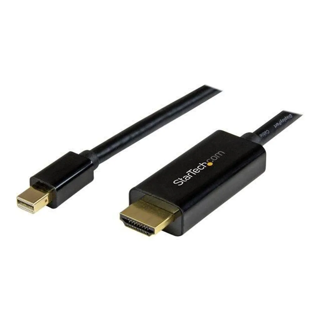 StarTech.com MDP2HDMM1MB cavo e adattatore video HDMI tipo A (Standard) Nero