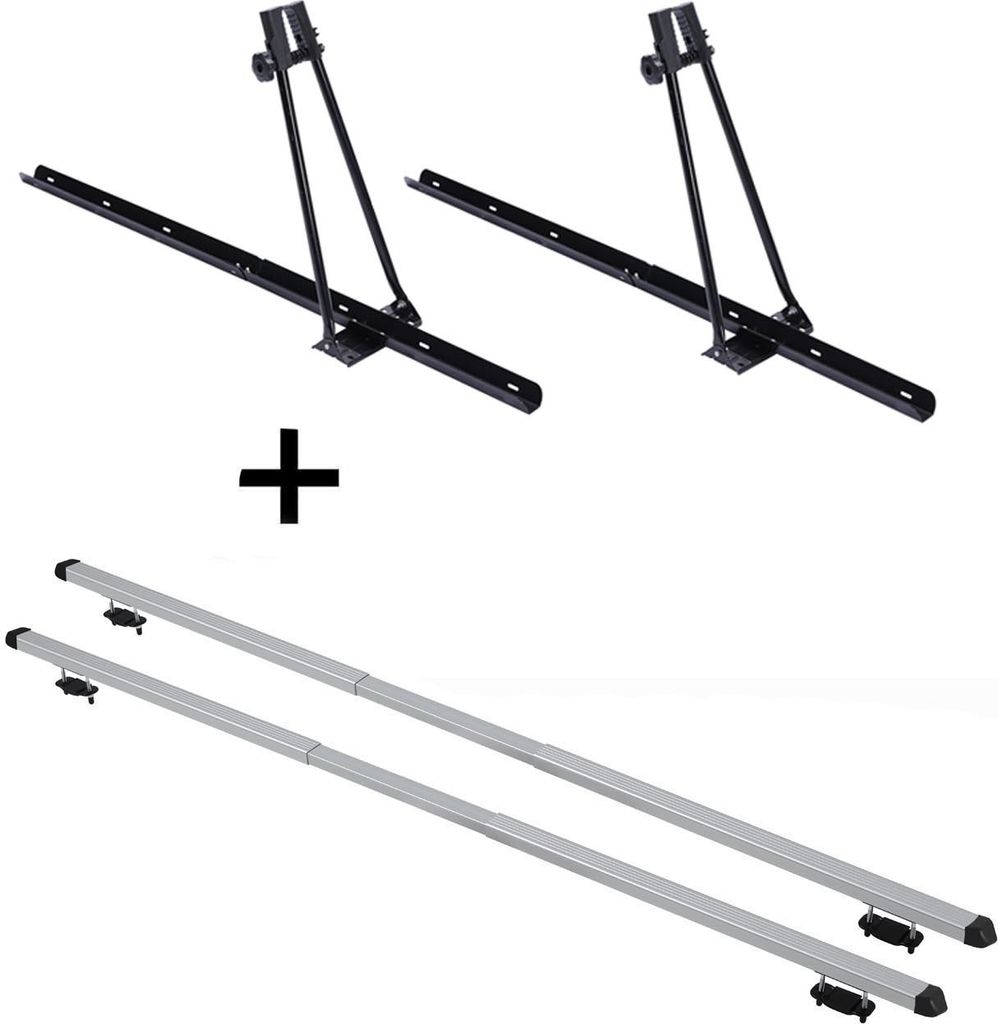 2x Fahrradträger ORION + Dachträger RAPID kompatibel mit für Dacia Duster III (5Türer) ab 18