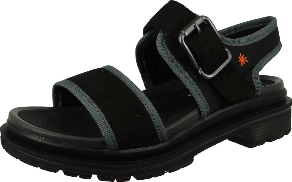Art Damen Komfort Sandalen Birmingham 1547 Schwarz