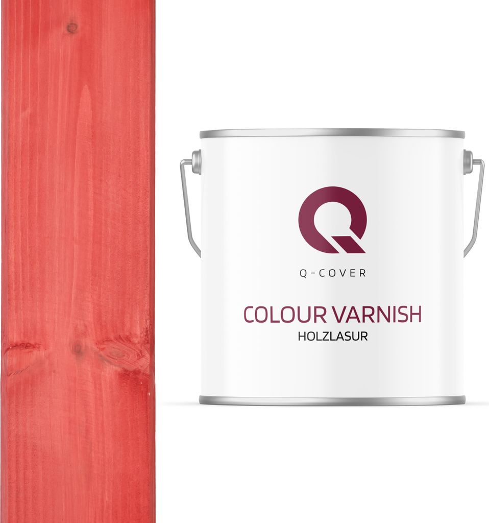 Holzlasur | Rosa 5 L Satin Holzschutz Holzschutzlasur | Lasur Wasserbasierte Innen Außen Lasur Abperleffekt Lasur Für Holz