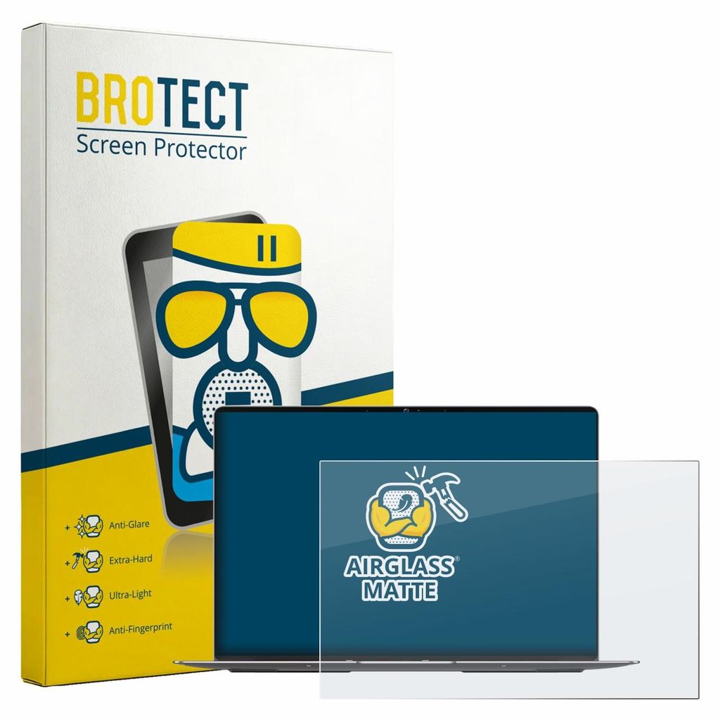 BROTECT Entspiegelungs Schutzglas für Geekom GeekBook X14 Pro Schutzfolie Panzer Folie Glas Display Schutz matt
