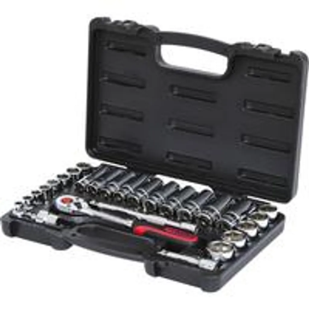 KS TOOLS 918.0627 CHROMEplus Jeu de clés à douilles 3/8" - 27 pièces