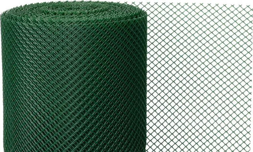 Grillage polyvalent pour jardin et balcon maille 10mm plastique 1x25m