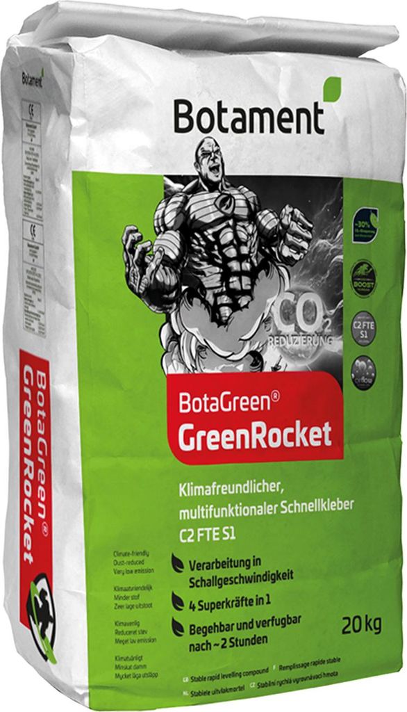 BOTAMENT BotaGreen GreenRocket Fliesenkleber 18kg Produktbild 
