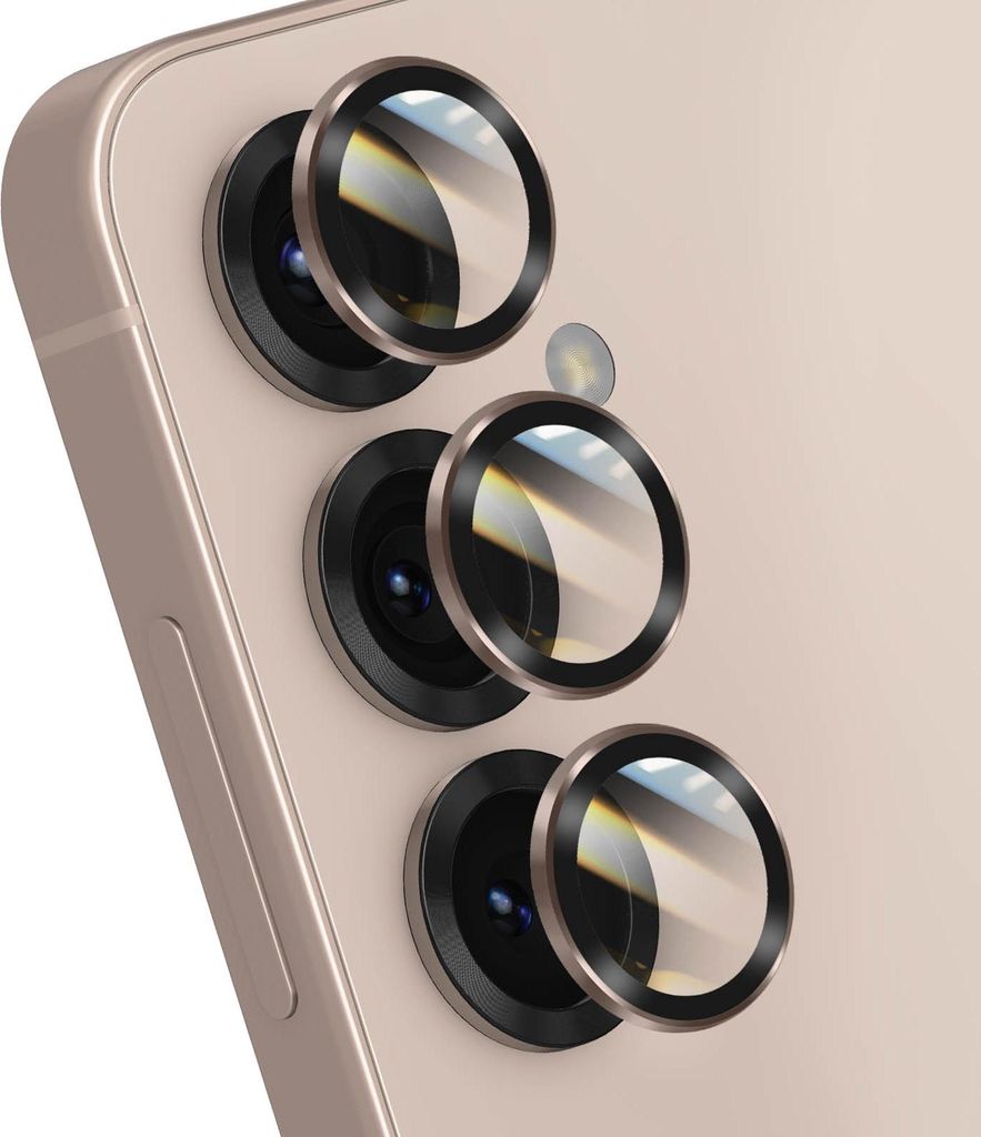 Forcell, Premium Kameraschutz Galaxy S24 / S25 Serie, Rosegold