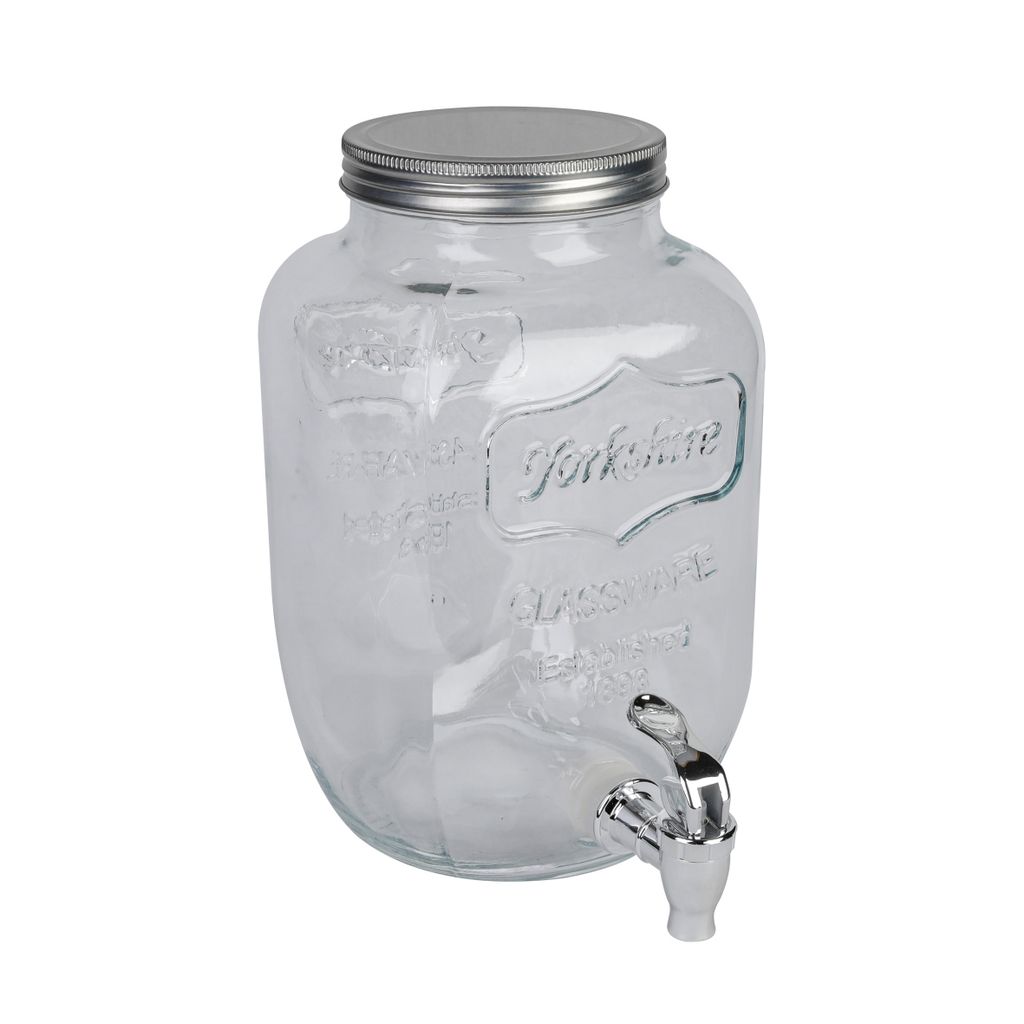Getränkespender, Glas, ca. 4 Liter