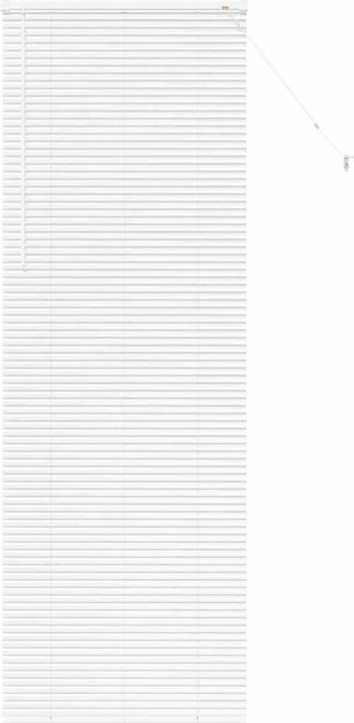 Żaluzje listwowe vidaXL, białe, 220 x 70 cm, aluminium Zdjęcie produktu 