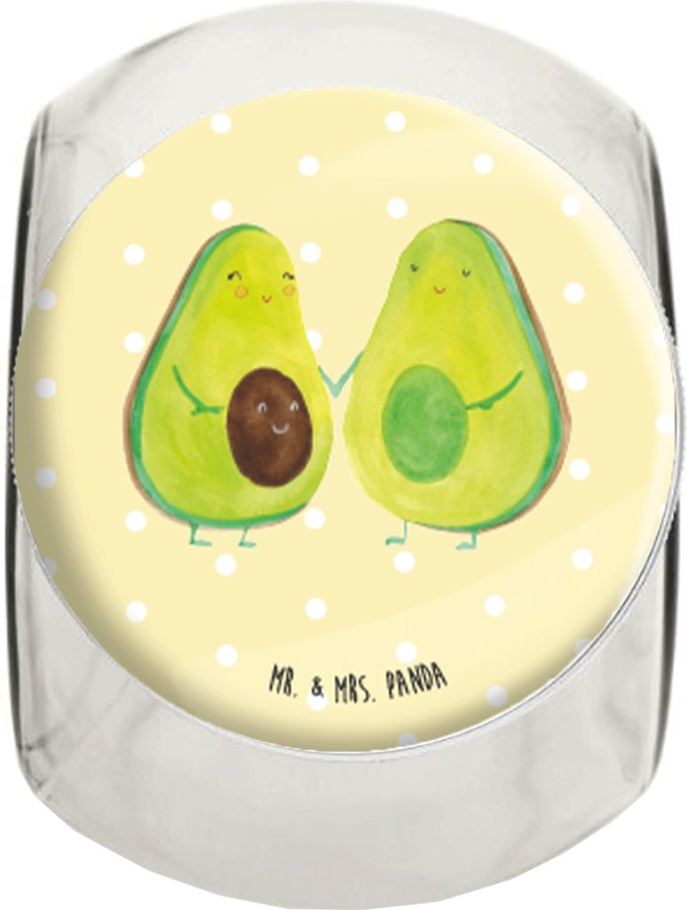 Mr. & Mrs. Panda Bonbonglas Avocado Pärchen XL 2000ml - Produktbild 