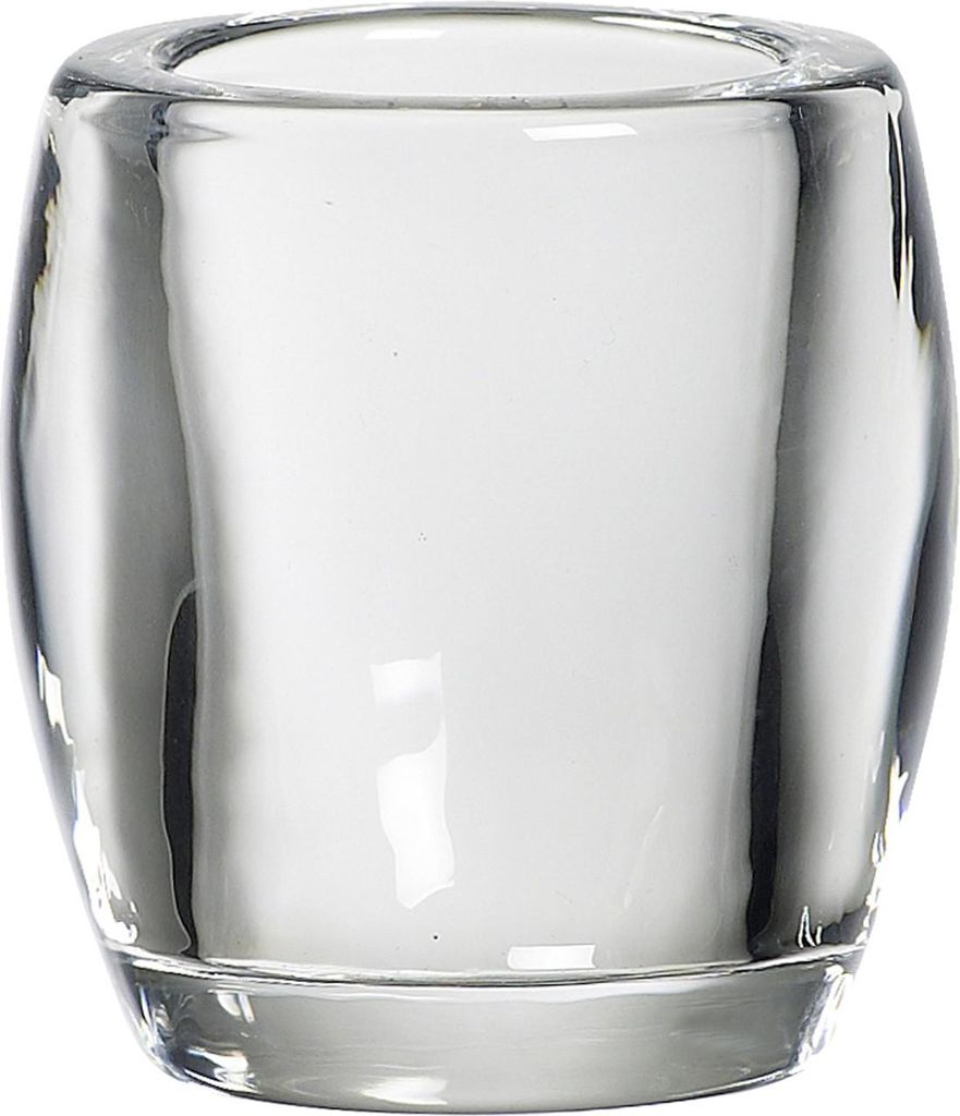 Stojak na tealight Bolsius owalny przezroczysty Zdjęcie produktu 