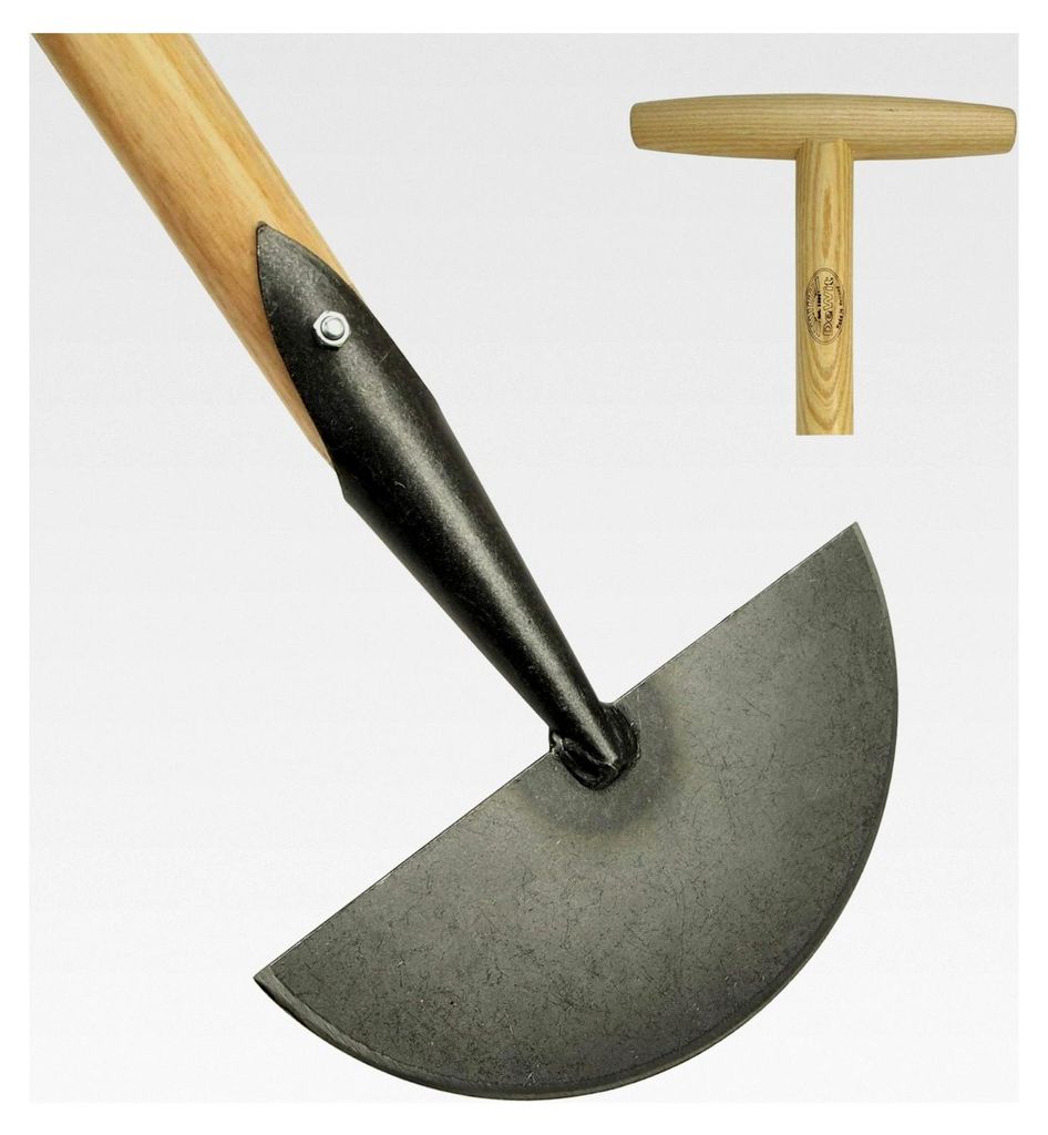 Rasenkantenstecher mit T-Griff 99 cm aus Borstahl