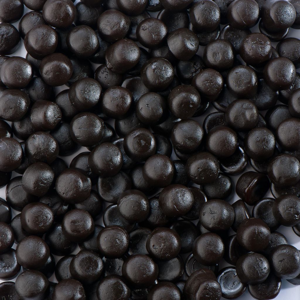 De Bron Zoete Dropbolletjes Süße Lakritz Kugeln Zuckerfrei Produktbild 