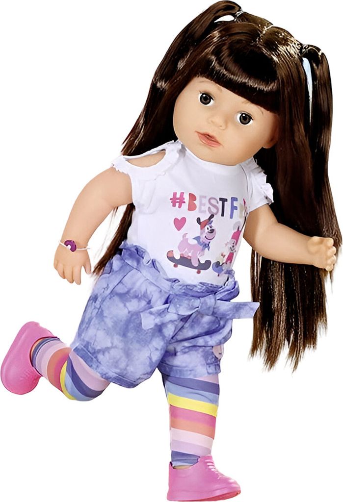 BABY born Sister brunette, Große Puppe, Weiblich, 4 Jahr(e), Mädchen, 430 mm, 1,73 kg