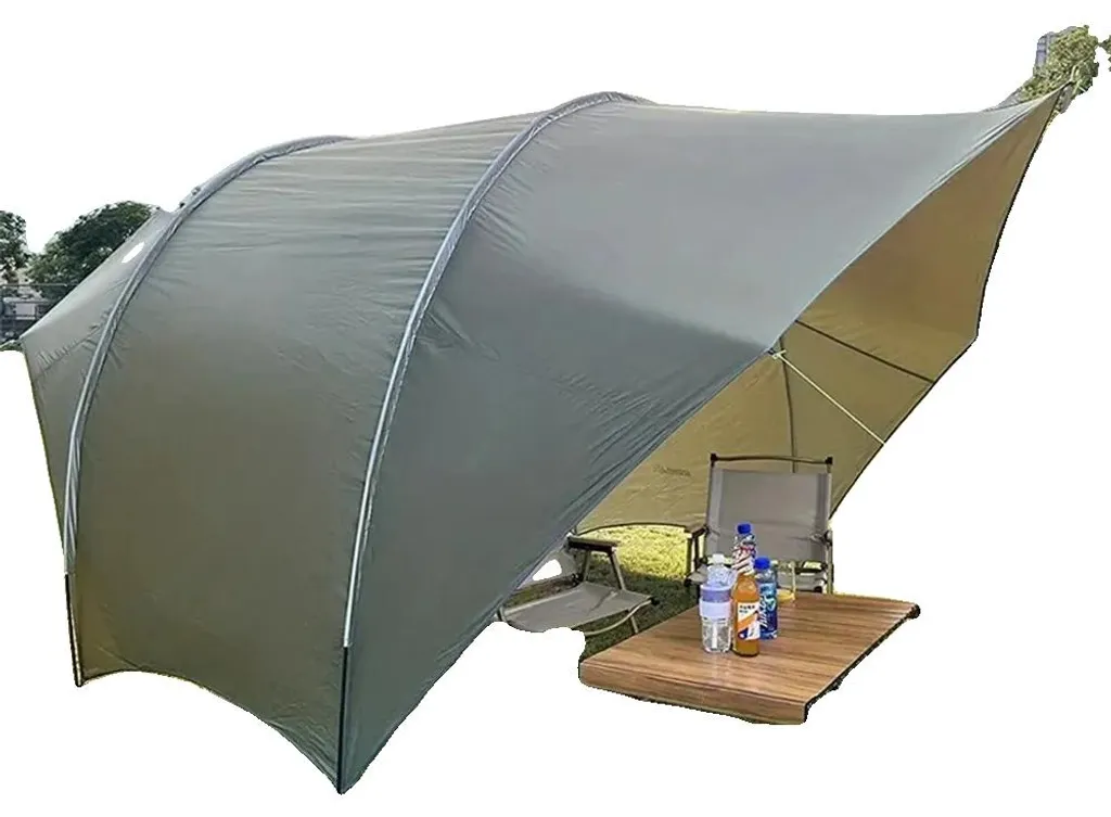 Store extérieur imperméable vert modèle portable 250x120 cm pour balcon