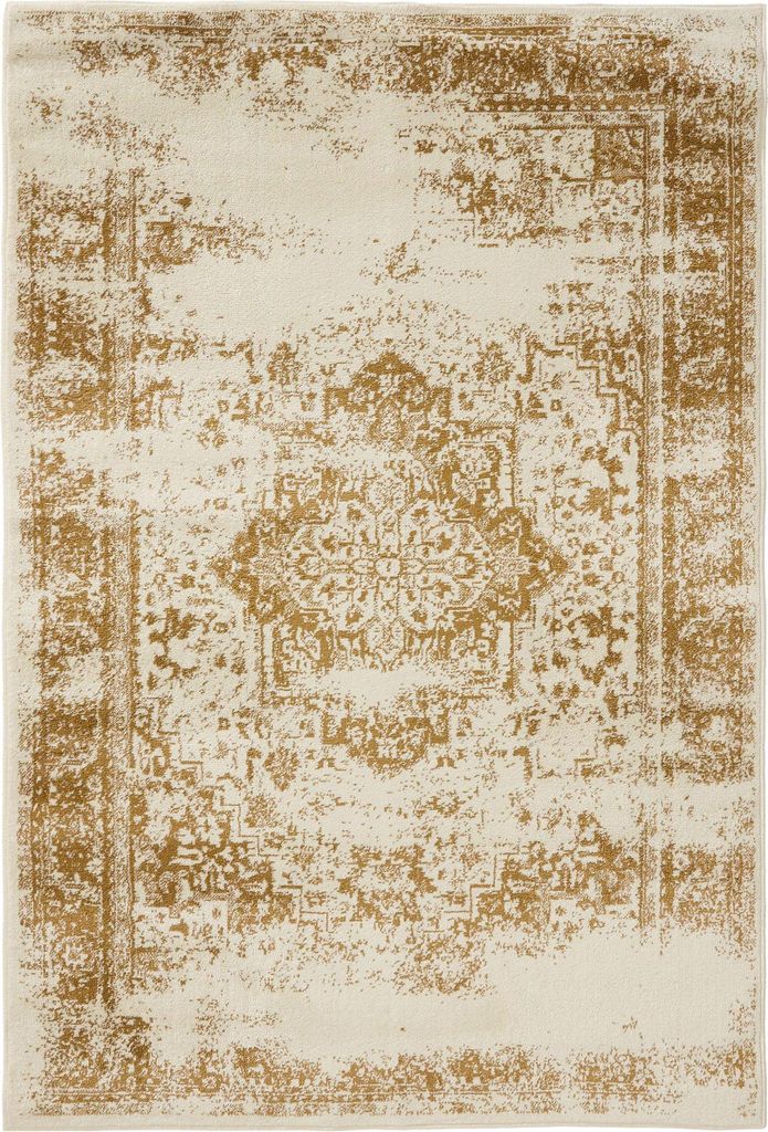 benuta tapis vintage salon Suki Crème/Jaune 200x300 cm Image du produit 