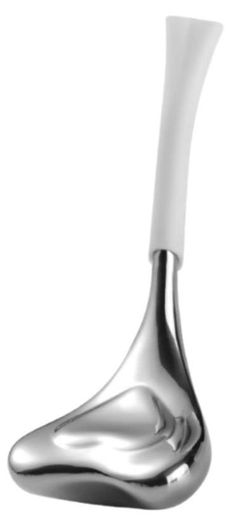 INF 304 Edelstahl Gesichts-Massagegerät Herzform 14cm für Kühlung