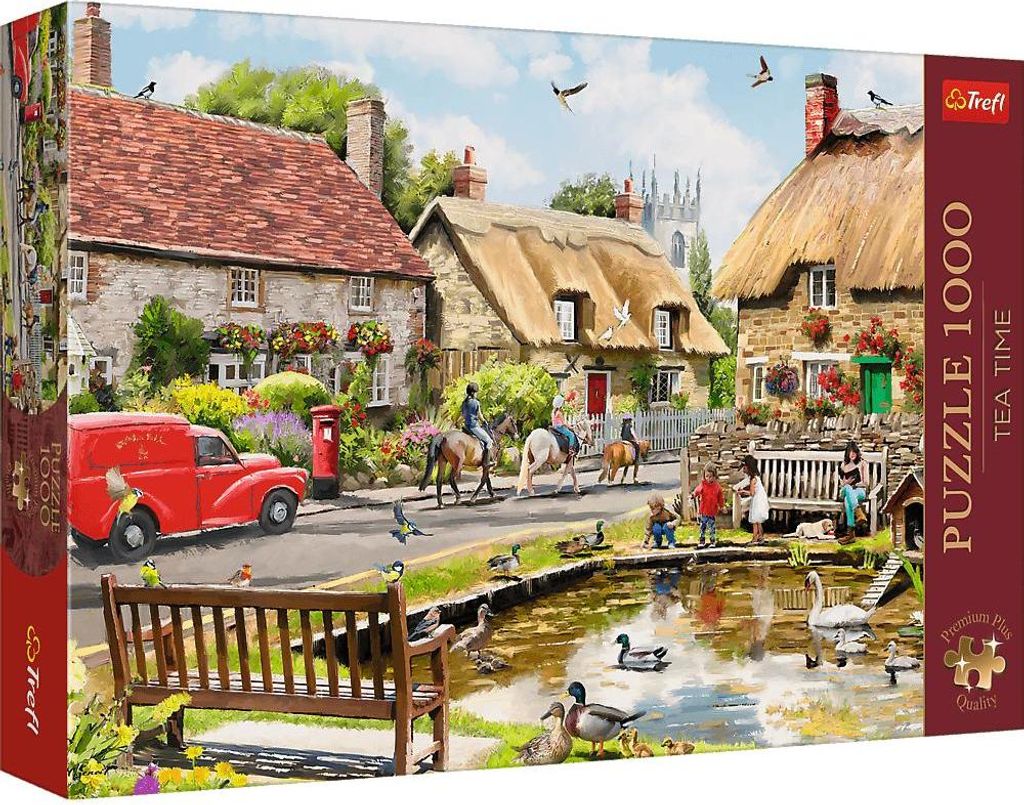 TREFL PUZZLE 1000 Teile PremPlus TeaTime Summer in the City Produktbild 