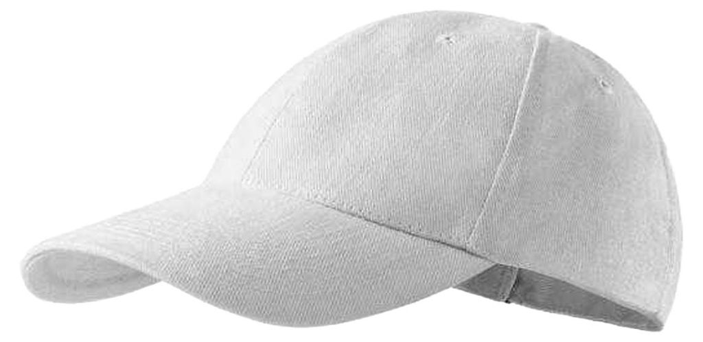 Malfini - Baseball-Mütze für Kinder, 6 Segmente PP8806 (Einheitsgröße) (Weiß)