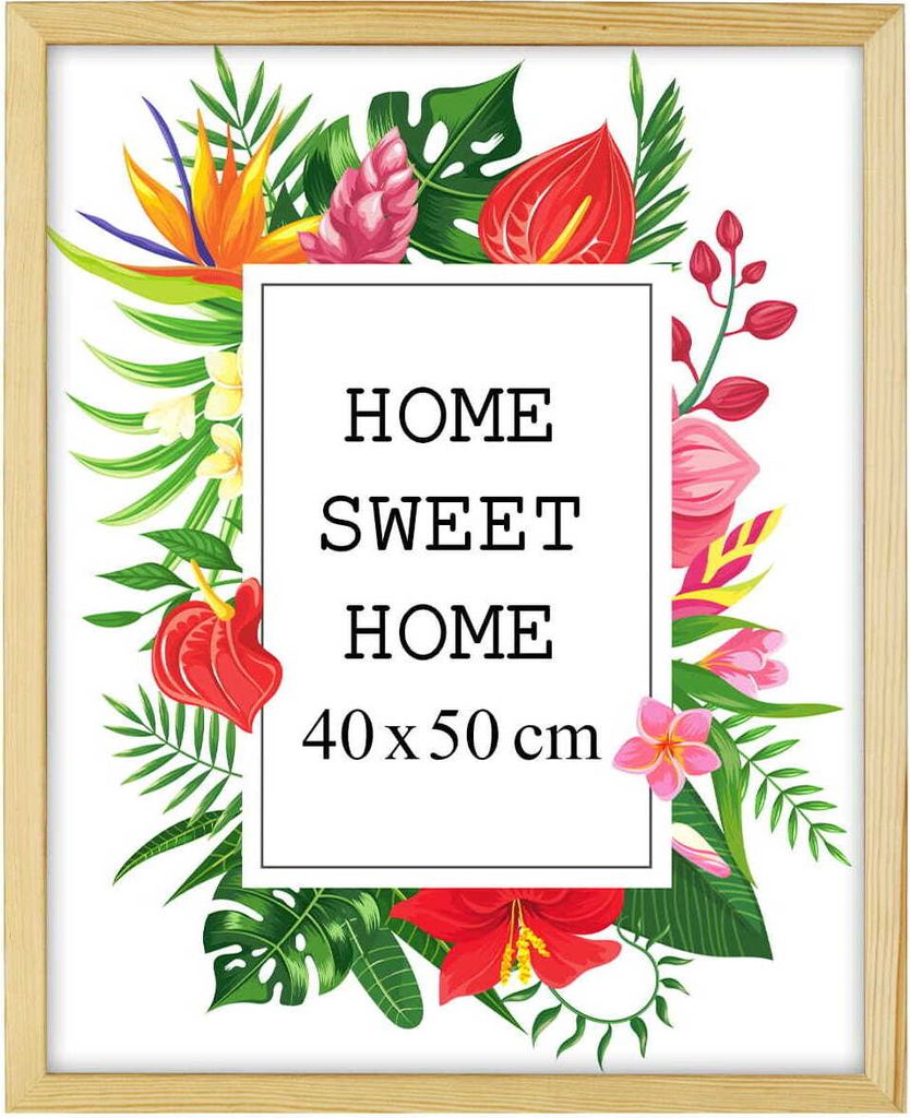 MG Design rám na obrazy 40 x 50 cm - prírodná farba, z Obrázok produktu 