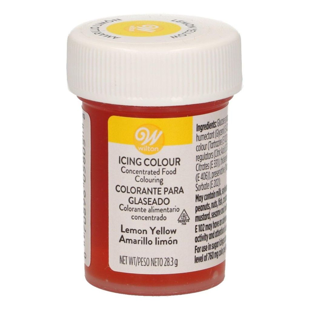 Wilton Glasurfarbe Lemon Yellow 28 g Produktbild 