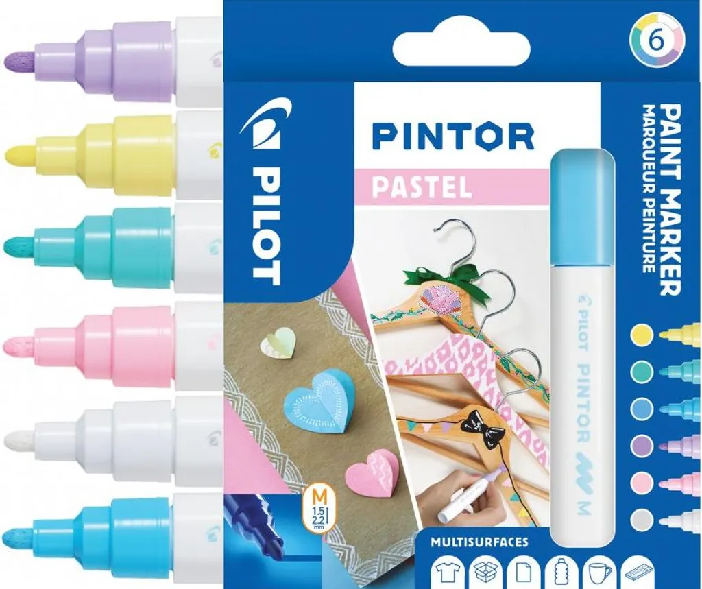 Pilot - Pintor, Busta da 6 arcatori ultisuperficie a Base d’Acqua