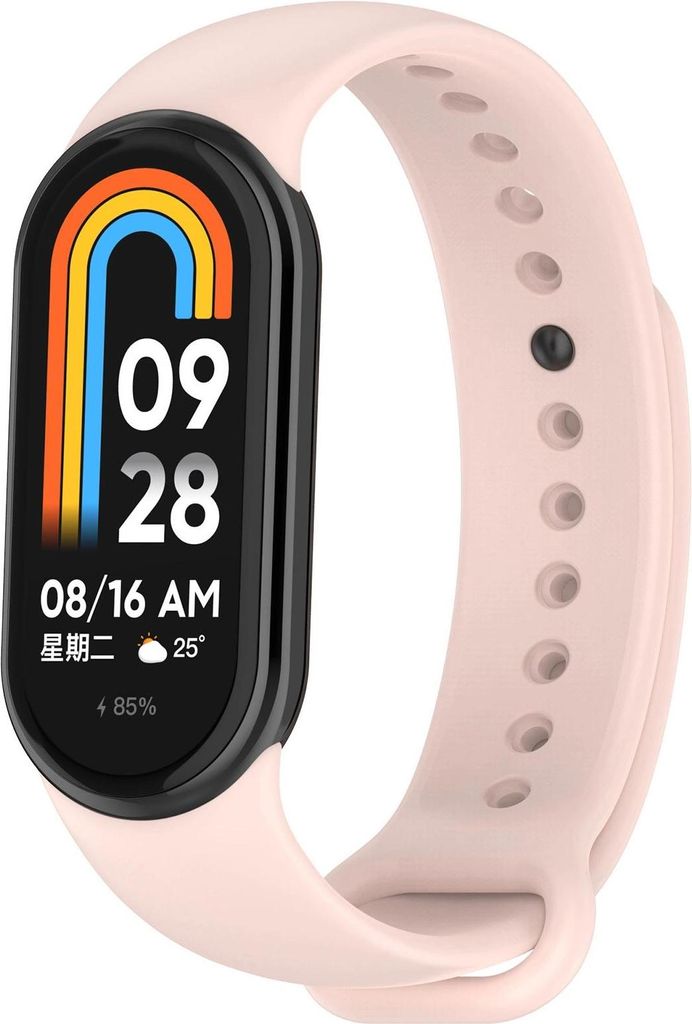 Bizon Strap Watch Dots Silikonarmband für Xiaomi Smart Band Produktbild 