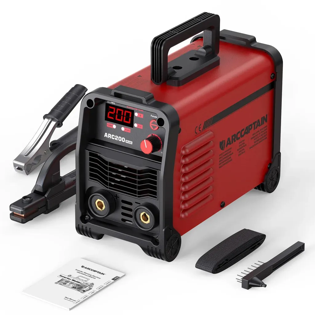 Poste à souder IGBT 200A compact - MMA TIG 230V - Écran LED 20-200A