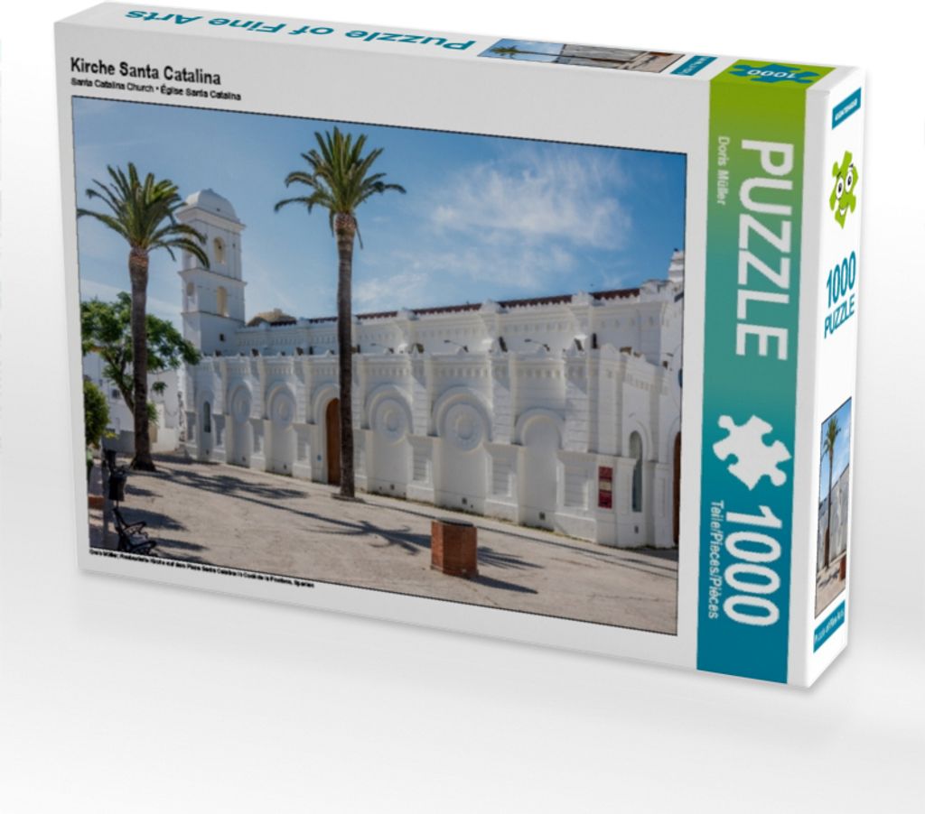 Calvendo Kirche Santa Catalina 1000 Teile Puzzle quer 640x480mm, Müller Doris; 7450448