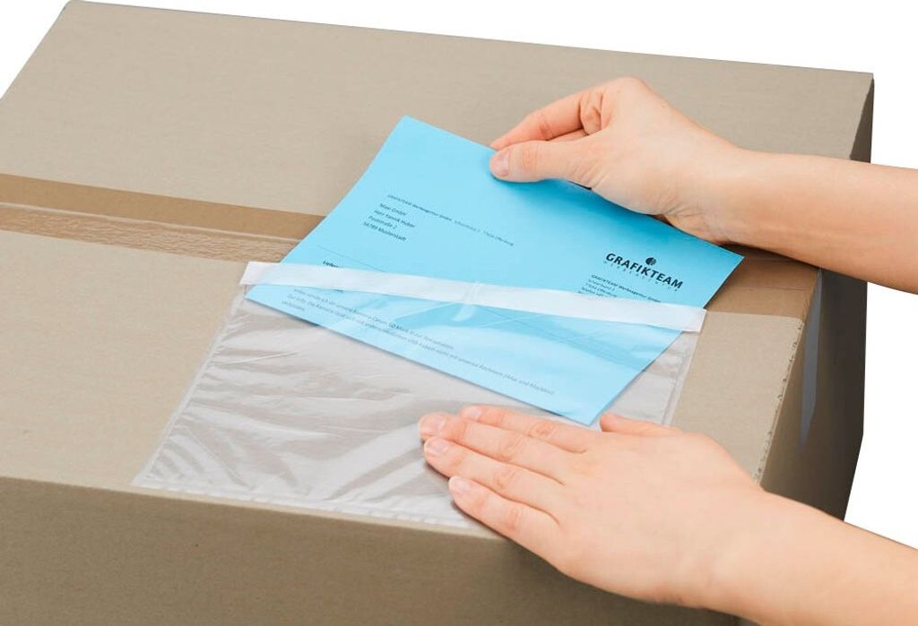 docuFIX® CLASSIC 2FVDO350103 250x Lieferscheintaschen plus Immagine del prodotto 