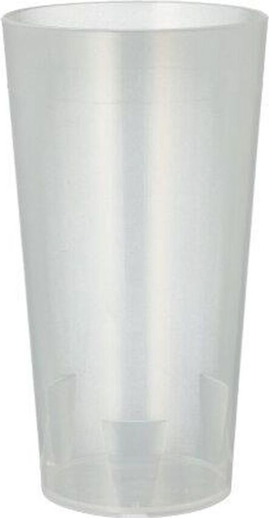 Mehrweg-Trinkbecher 0,4 l Ø 7,5 cm · 14,5 cm transluzent Produktbild 