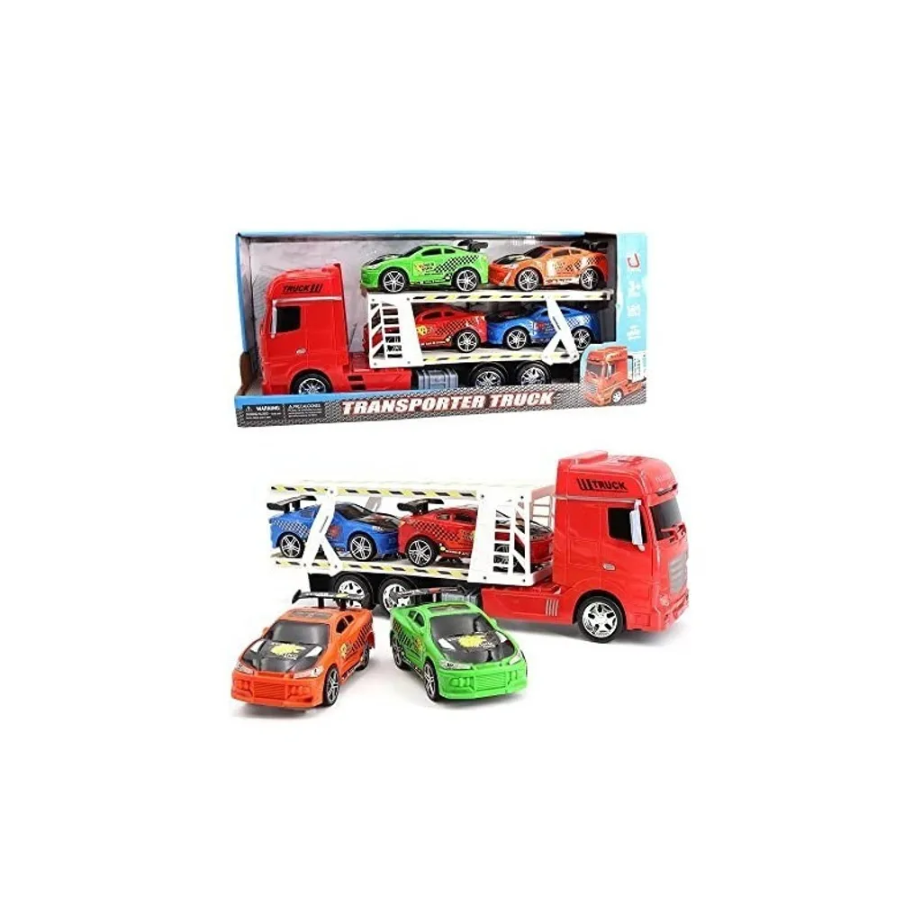 Camion Miniature Échelle 1:24 Robuste avec Design Multicolore Tachan 3-6