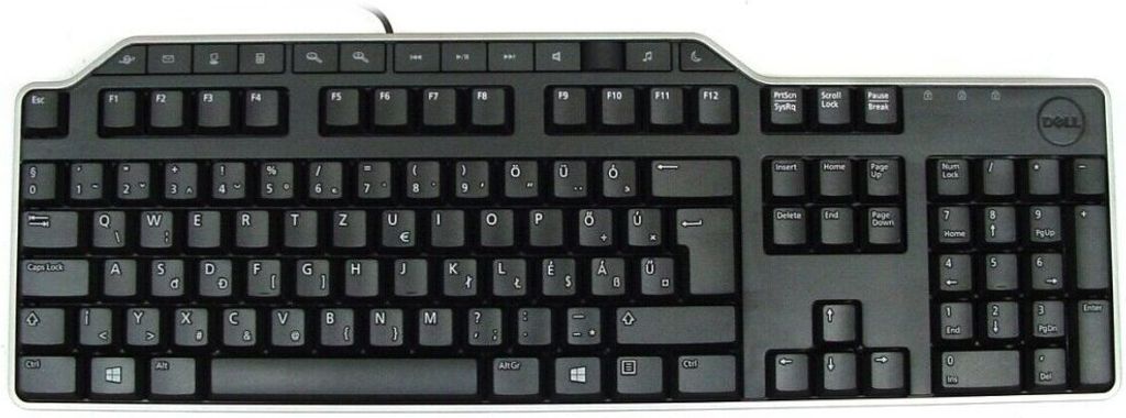 DELL KB522, Volle Größe (100%), Kabelgebunden, USB, Membran Produktbild 