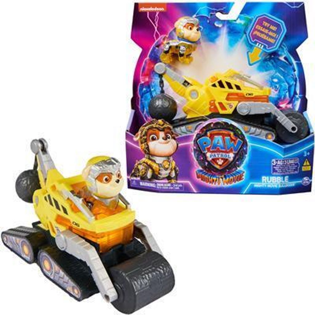 Paw Patrol The Movie Vehicles Rubble