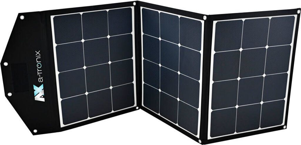 a-TroniX PPS Solar 0% MwSt §12 III UstG Bag 135W 3x45W faltbares Solarmodul