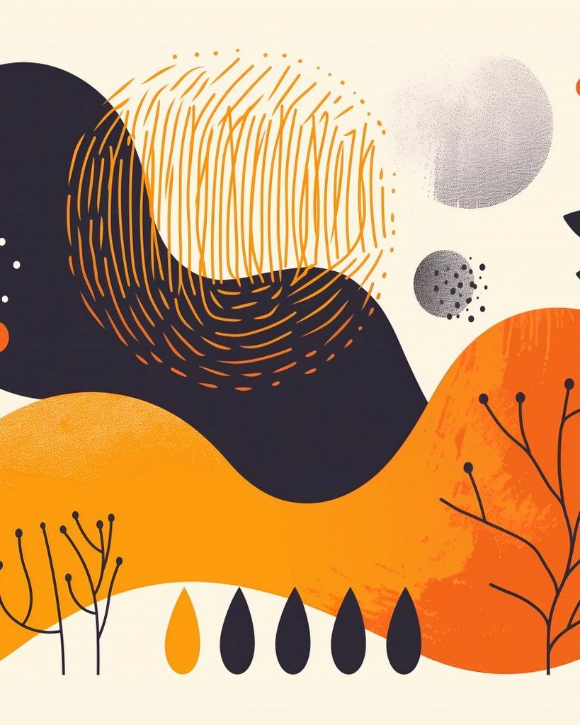 Poster 40x50cm Herbstmotivationen