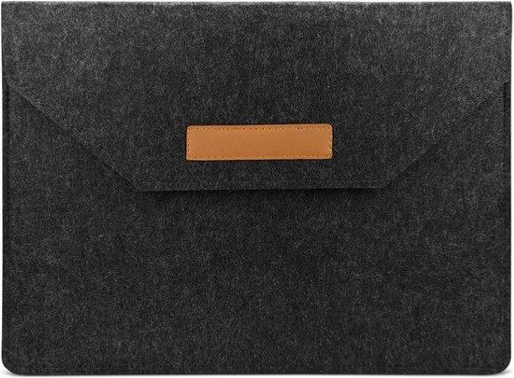 Laptophoes 11/13 inch, ultradun laptopbescherming, zwart, geschikt voor tablets