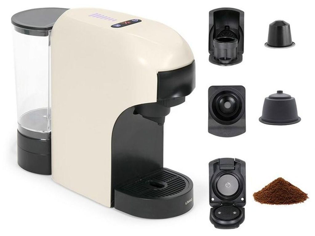 4-v-1 kávovar na viacero kapsúl, 0,85 l, 1400 W Livoo Obrázok produktu 