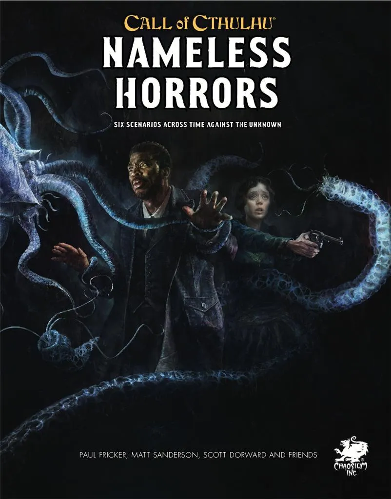 Nameless Horrors accessoires de jeu pour scénarios horreur et enquête