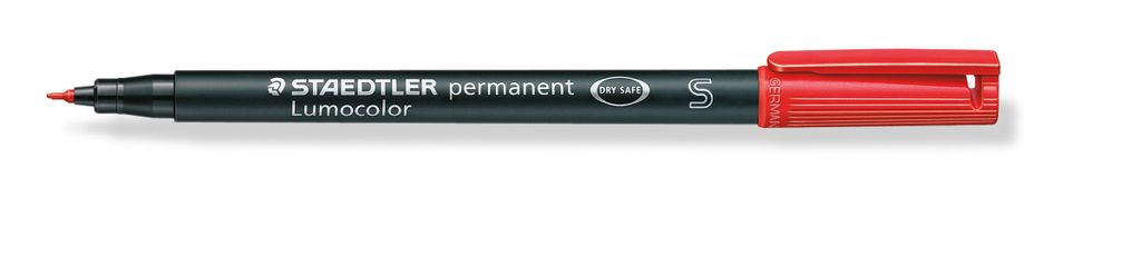 STAEDTLER Feinschreiber Lumocolor permanent UniversalUniversal pen Lumocolor perm S red Sonstige
