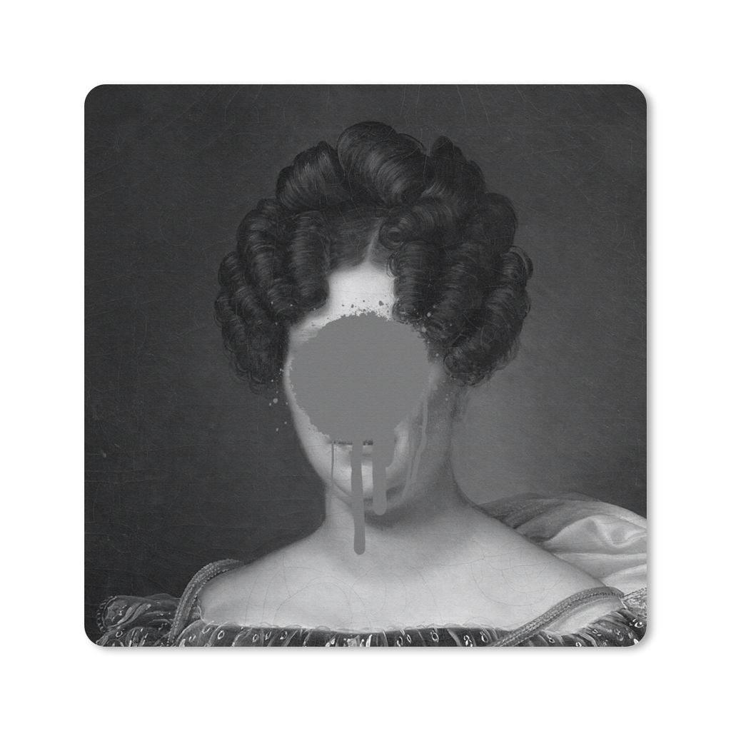 MuchoWow Mauspad Mousepad Johanna Henriette Engelen - Alexandre Jean Dubois Drahonet 30x30 cm - Mousepads - Maus Mat - Pad - Mausunterlage - Gaming