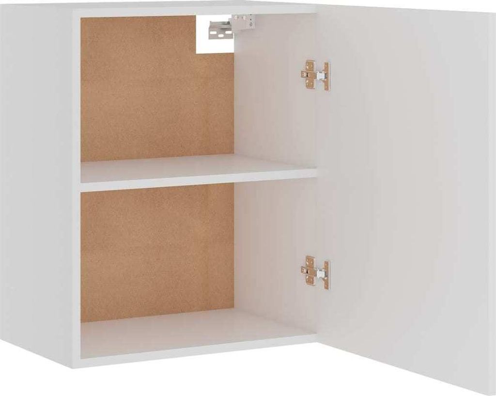 vidaXL Szafka ścienna biała 50x31x60 cm płyta wiórowa Zdjęcie produktu 5