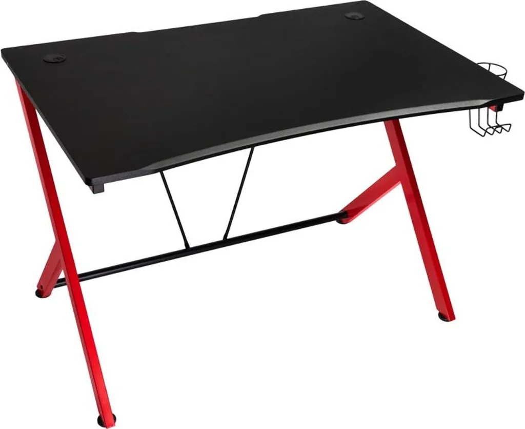 Bureau Gaming Nitro Concepts D12 Châssis Acier et Plateau Ergonomique Noir