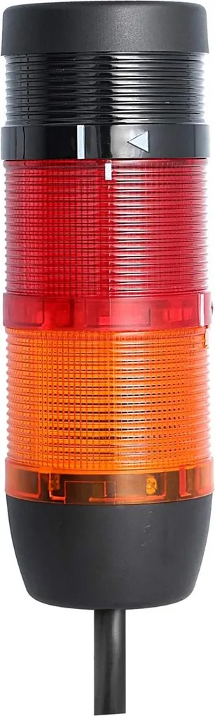 STEX24 Segnalatore Ottico Acustico 24V LED Giallo-Rosso | SS70-B2/24