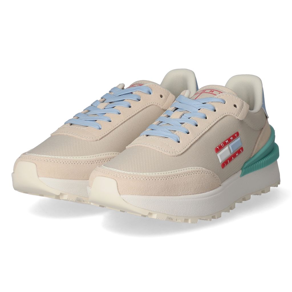 Tommy Jeans Damen Sneaker EN0EN02028 ACE Farbe: Beige Produktbild 